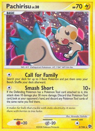 Pachirisu (5/106) [Diamond & Pearl: Great Encounters] - Trinity Hobby