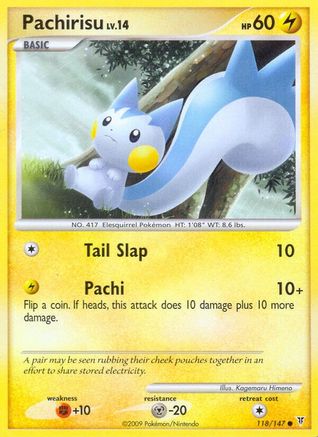 Pachirisu (118/147) [Platinum: Supreme Victors] - Trinity Hobby