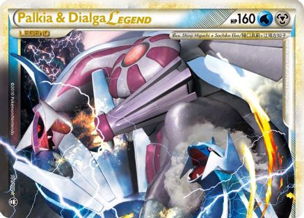 Palkia & Dialga LEGEND (101/102) [HeartGold & SoulSilver: Triumphant] - Trinity Hobby