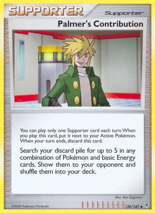 Palmer's Contribution (139/147) [Platinum: Supreme Victors] - Trinity Hobby
