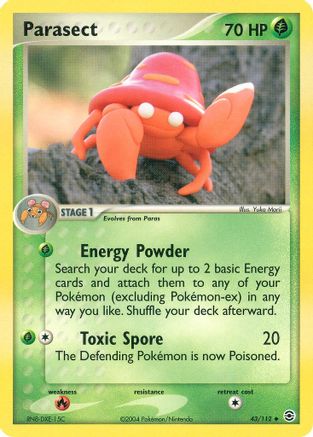 Parasect (43/112) [EX: FireRed & LeafGreen] - Trinity Hobby