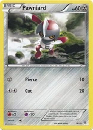 Pawniard (19/39) [XY: Kalos Starter Set] - Trinity Hobby