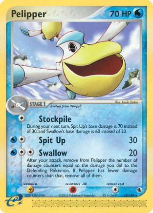 Pelipper (19/109) [EX: Ruby & Sapphire] - Trinity Hobby