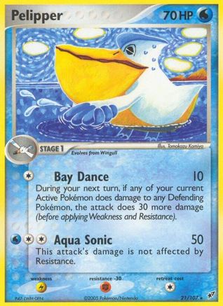 Pelipper (21/107) [EX: Deoxys] - Trinity Hobby