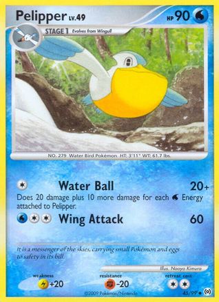 Pelipper (45/99) [Platinum: Arceus] - Trinity Hobby