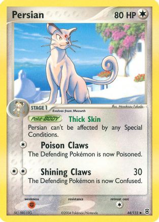 Persian (44/112) [EX: FireRed & LeafGreen] - Trinity Hobby
