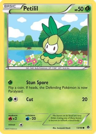 Petilil (13/98) [Black & White: Emerging Powers] - Trinity Hobby