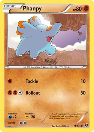 Phanpy (71/135) [Black & White: Plasma Storm] - Trinity Hobby