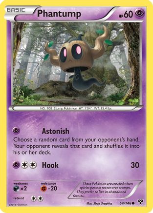 Phantump (54/146) [XY: Base Set] - Trinity Hobby
