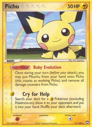 Pichu (21/108) [EX: Power Keepers] - Trinity Hobby