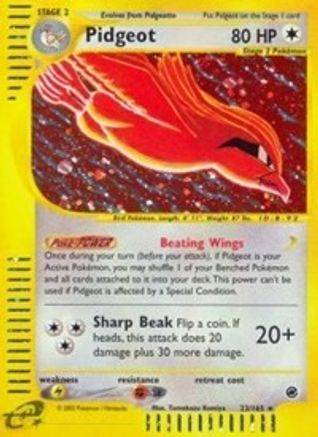 Pidgeot (23/165) [Expedition: Base Set] - Trinity Hobby