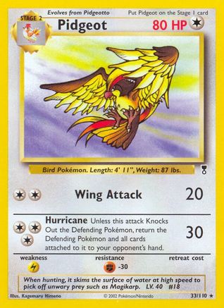 Pidgeot (33/110) [Legendary Collection] - Trinity Hobby