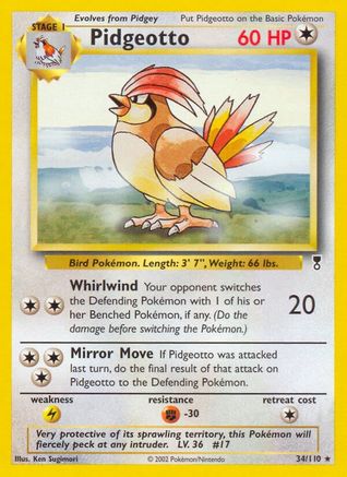 Pidgeotto (34/110) [Legendary Collection] - Trinity Hobby