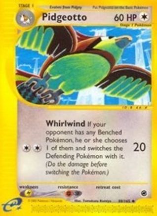 Pidgeotto (88/165) [Expedition: Base Set] - Trinity Hobby