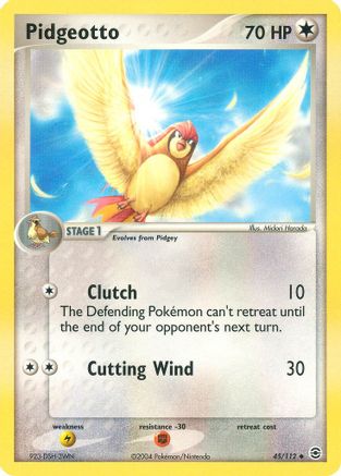 Pidgeotto (45/112) [EX: FireRed & LeafGreen] - Trinity Hobby
