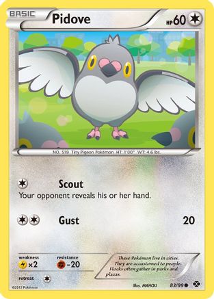 Pidove (83/99) [Black & White: Next Destinies] - Trinity Hobby