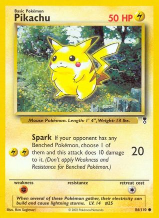 Pikachu (86/110) [Legendary Collection] - Trinity Hobby