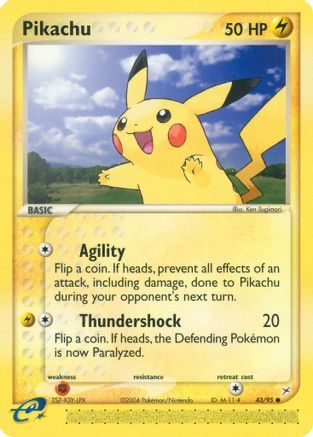 Pikachu (43/95) [EX: Team Magma vs Team Aqua] - Trinity Hobby