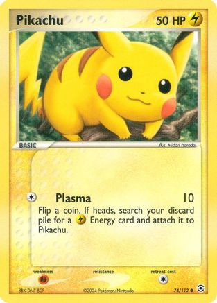 Pikachu (74/112) [EX: FireRed & LeafGreen] - Trinity Hobby