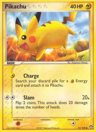 Pikachu (57/108) [EX: Power Keepers] - Trinity Hobby