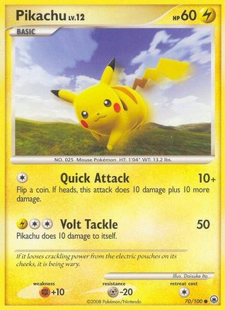 Pikachu (70/100) [Diamond & Pearl: Majestic Dawn] - Trinity Hobby