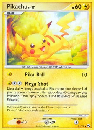 Pikachu (71/99) [Platinum: Arceus] - Trinity Hobby