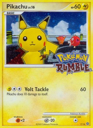 Pikachu (7/16) [Pokémon Rumble] - Trinity Hobby