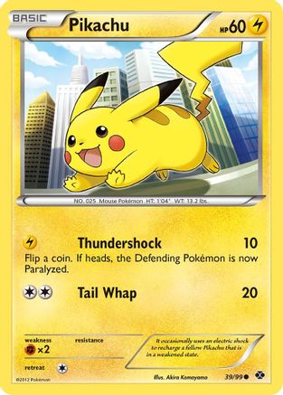 Pikachu (39/99) [Black & White: Next Destinies] - Trinity Hobby