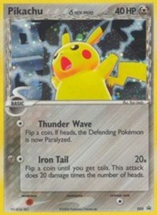 Pikachu (035) (Delta Species) [Nintendo: Black Star Promos] - Trinity Hobby