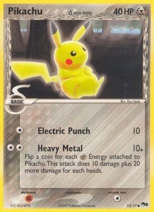 Pikachu (13/17) (Delta Species) [POP Series 5] - Trinity Hobby