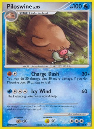 Piloswine (69/146) [Diamond & Pearl: Legends Awakened] - Trinity Hobby