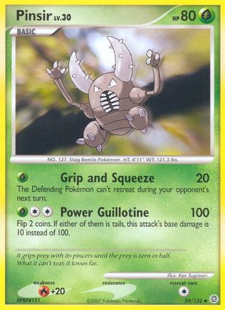 Pinsir (59/132) [Diamond & Pearl: Secret Wonders] - Trinity Hobby