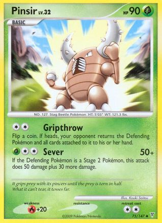Pinsir (75/147) [Platinum: Supreme Victors] - Trinity Hobby