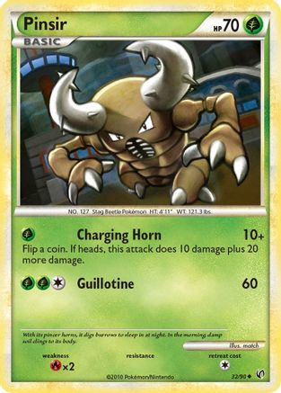 Pinsir (32/90) [HeartGold & SoulSilver: Undaunted] - Trinity Hobby