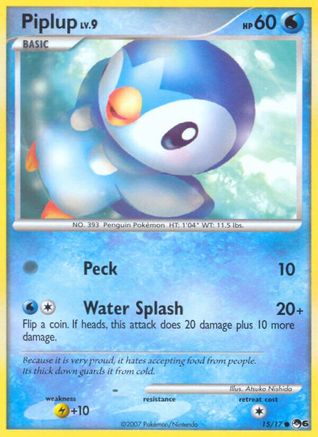 Piplup (15/17) [POP Series 6] - Trinity Hobby