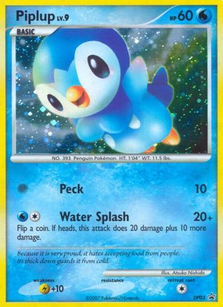 Piplup (DP03) [Diamond & Pearl: Black Star Promos] - Trinity Hobby