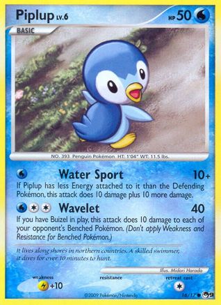 Piplup (16/17) [POP Series 9] - Trinity Hobby