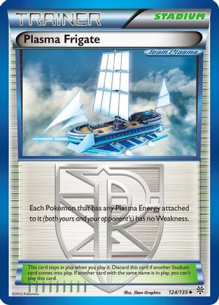 Plasma Frigate (124/135) [Black & White: Plasma Storm] - Trinity Hobby