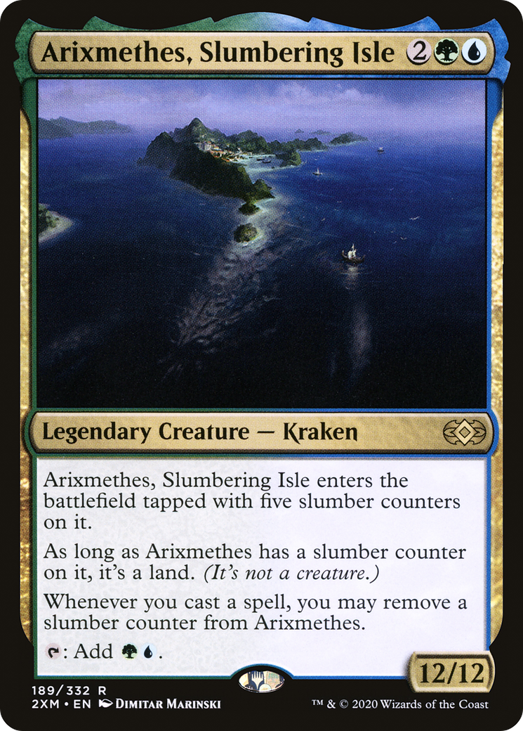 Arixmethes, Slumbering Isle [Double Masters] - Trinity Hobby