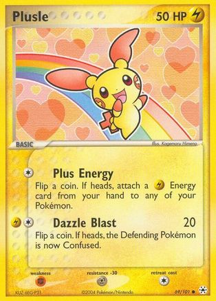 Plusle (69/101) [EX: Hidden Legends] - Trinity Hobby