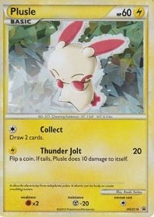 Plusle (HGSS16) [HeartGold & SoulSilver: Black Star Promos] - Trinity Hobby