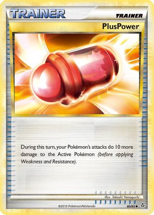PlusPower (80/95) [HeartGold & SoulSilver: Unleashed] - Trinity Hobby