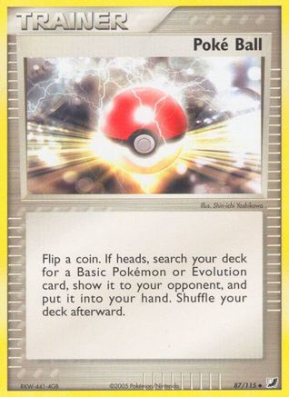 Poke Ball (87/115) [EX: Unseen Forces] - Trinity Hobby