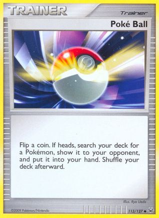 Poke Ball (113/127) [Platinum: Base Set] - Trinity Hobby