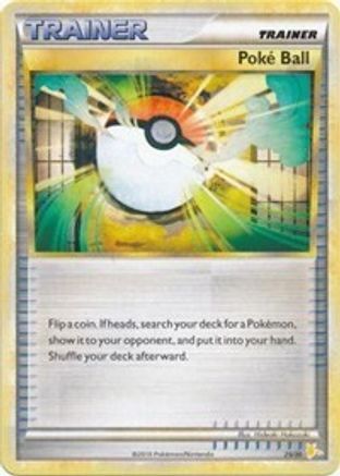 Poke Ball (25/30) [HeartGold & SoulSilver: Trainer Kit - Raichu] - Trinity Hobby