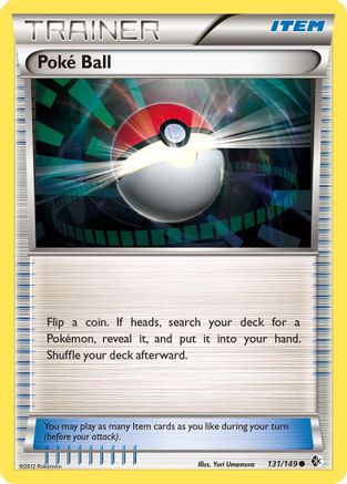 Poke Ball (131/149) [Black & White: Boundaries Crossed] - Trinity Hobby