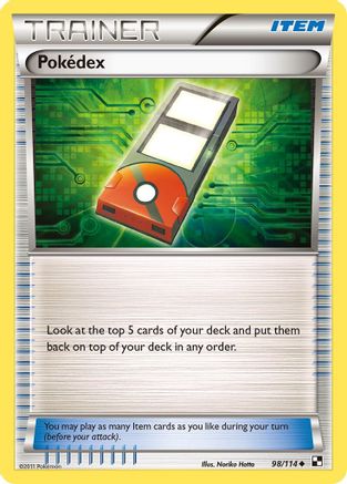 Pokedex (98/114) [Black & White: Base Set] - Trinity Hobby