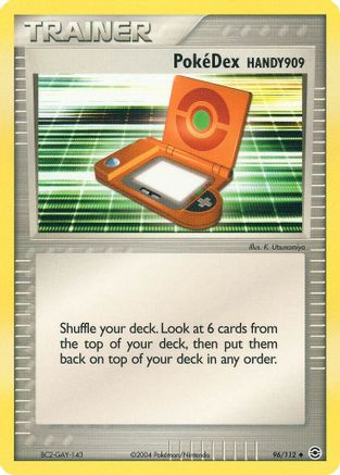 PokeDex HANDY909 (96/112) [EX: FireRed & LeafGreen] - Trinity Hobby