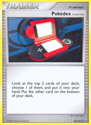 Pokedex HANDY910is (114/127) [Platinum: Base Set] - Trinity Hobby