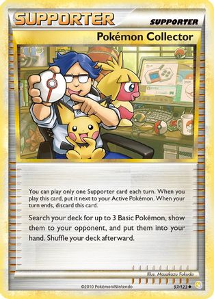 Pokemon Collector (97/123) [HeartGold & SoulSilver: Base Set] - Trinity Hobby